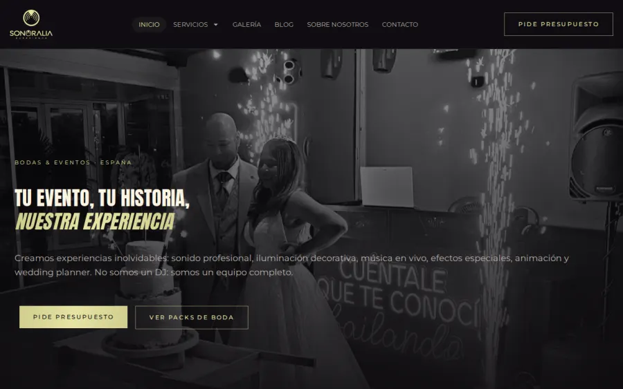 Captura de Sonoralia Experience